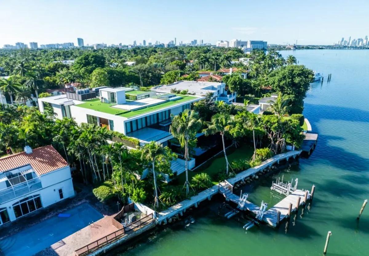 La millonaria mansión de los Beckham.