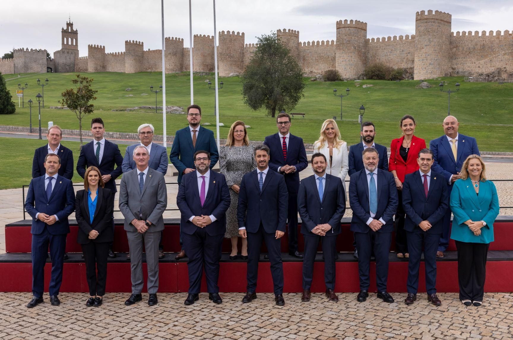 Celebración del 30 aniversario del Grupo de Ciudades Patrimonio en Ávila