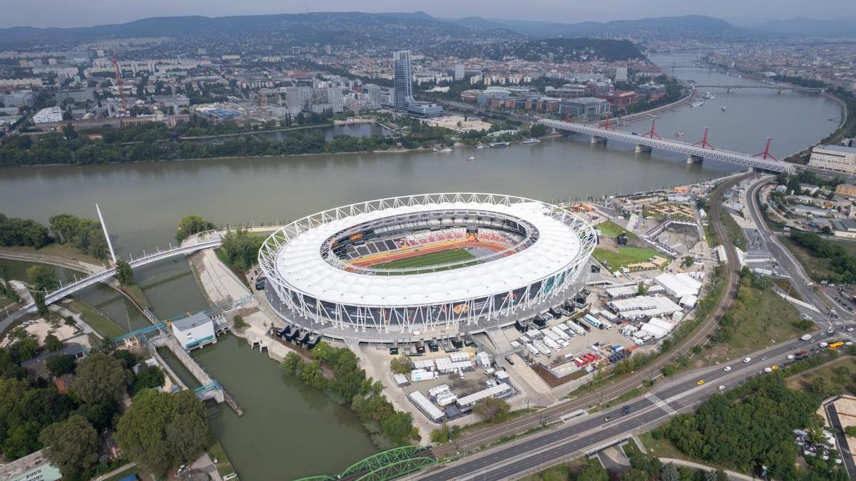 El nuevo estadio para el Mundial de atletismo de Budapest