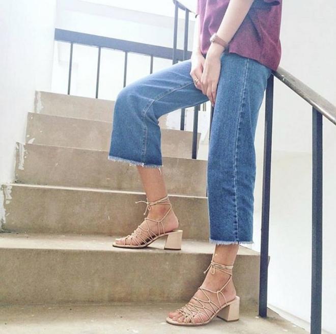 La sandalias con cordones de tendencia en Instagram - Woman