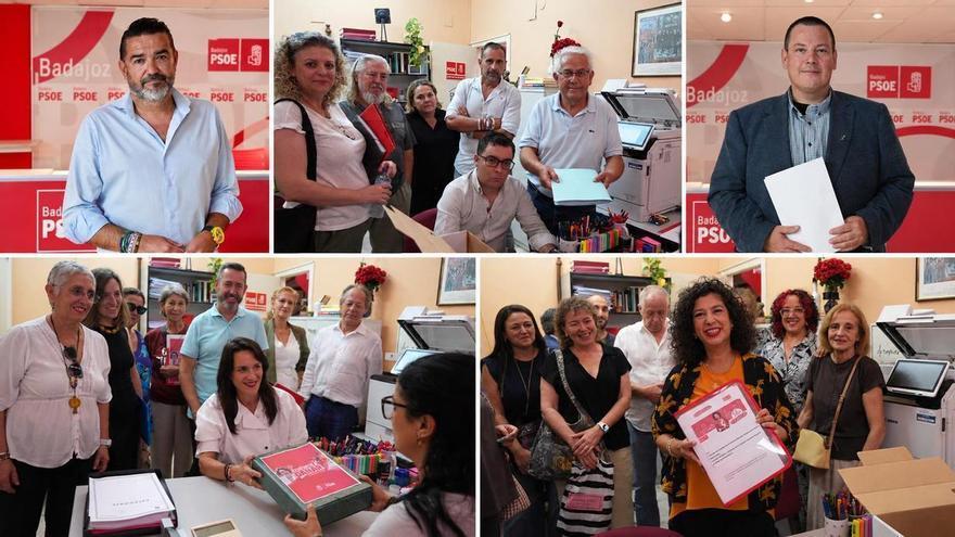 Primarias del PSOE en Badajoz: solo Silvia González y Concha Baños confirman que han presentado el máximo de avales
