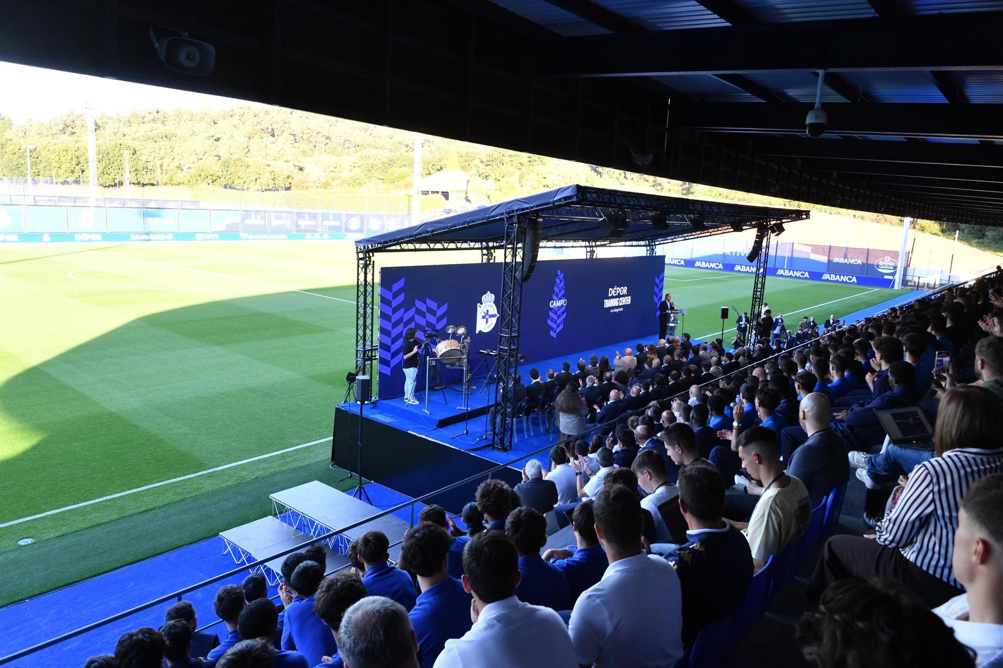 Acto de presentación del nuevo Abegondo