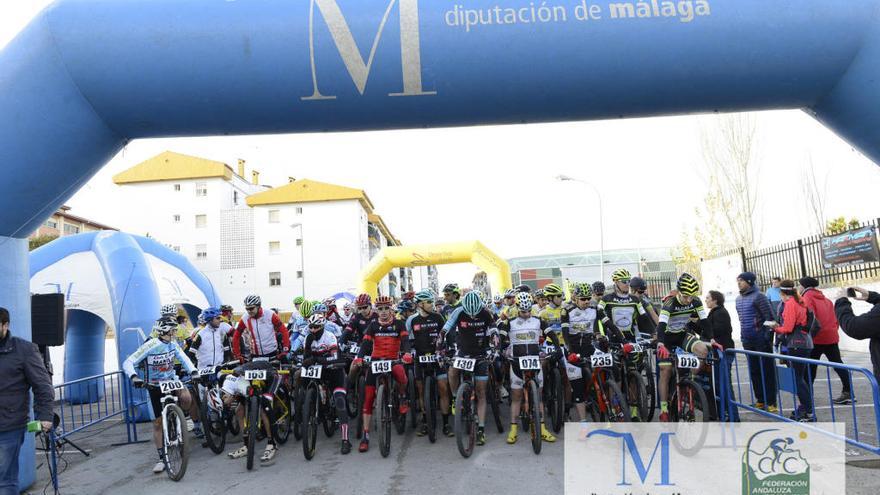 Imagen de la salida de la prueba en Ronda, donde participaron casi 300 participantes.