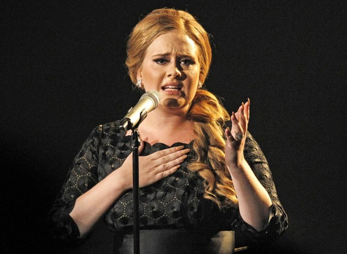 La cantant britànica Adele, la gran favorita als Grammy.