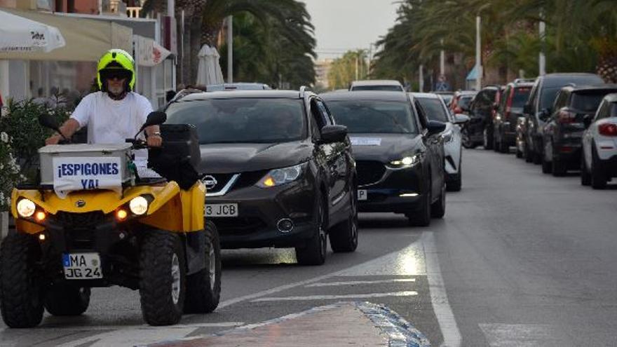 Moncofa clama por su litoral y exige los espigones