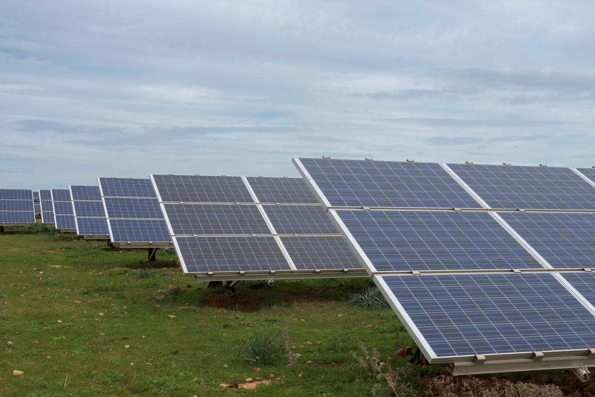 Planta fotovoltaica valenciana.