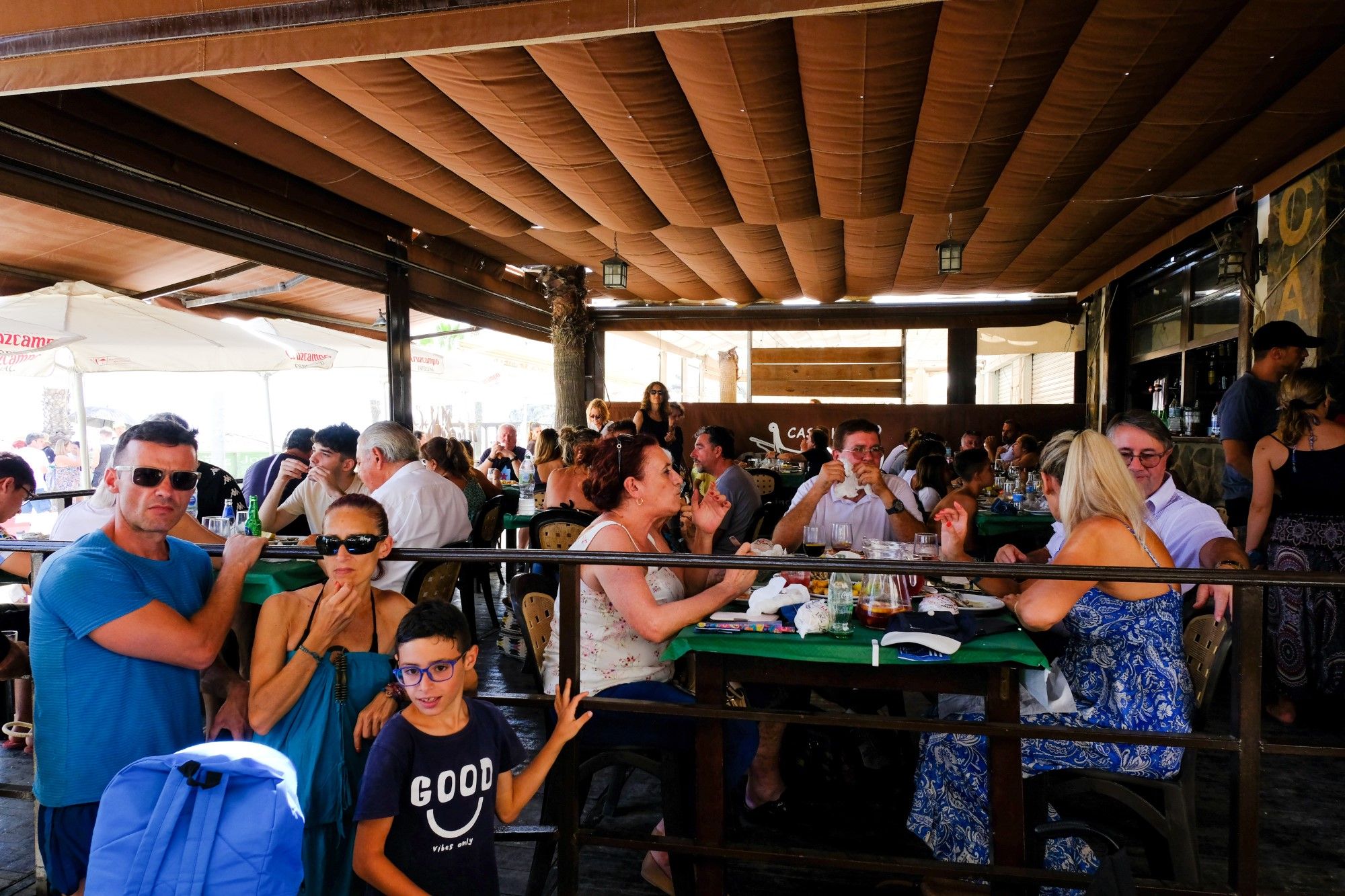 Primer domingo del verano 2023 en las playas de Málaga