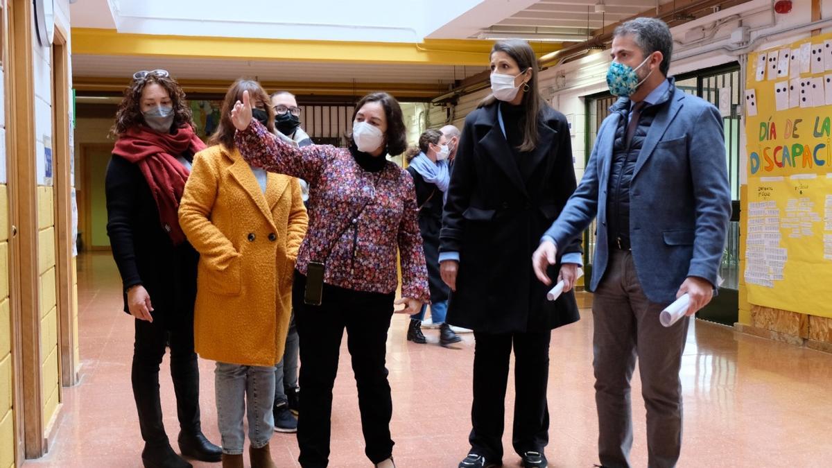 Garcia Paine y Carlos Conde visitan este martes el CEIP Miguel Hernández