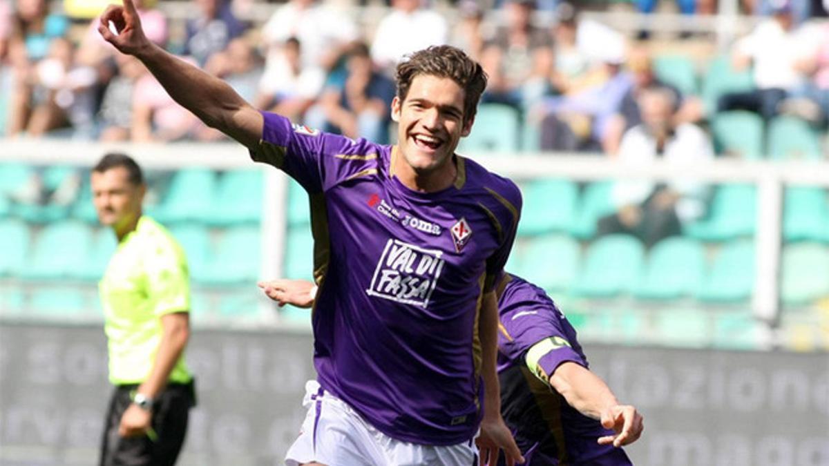 Marcos Alonso anotó el gol de la victoria para la Fiorentina