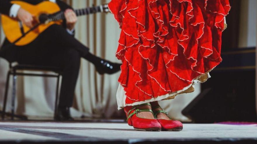 Zapatos de flamenco
