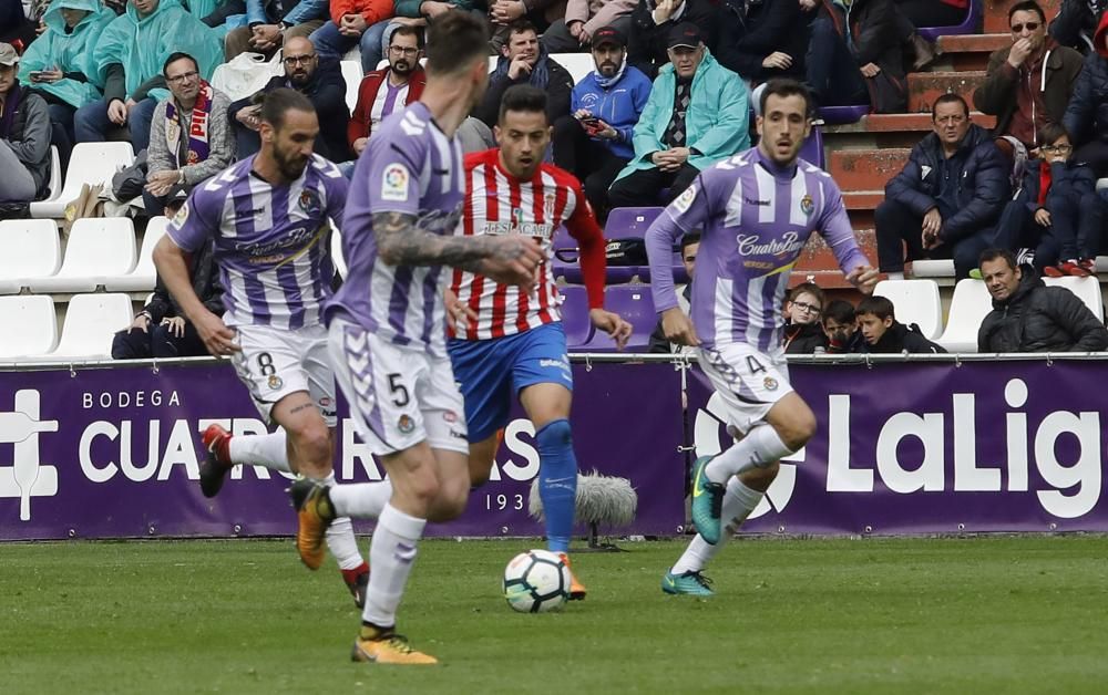 Valladolid - Sporting, en imágenes