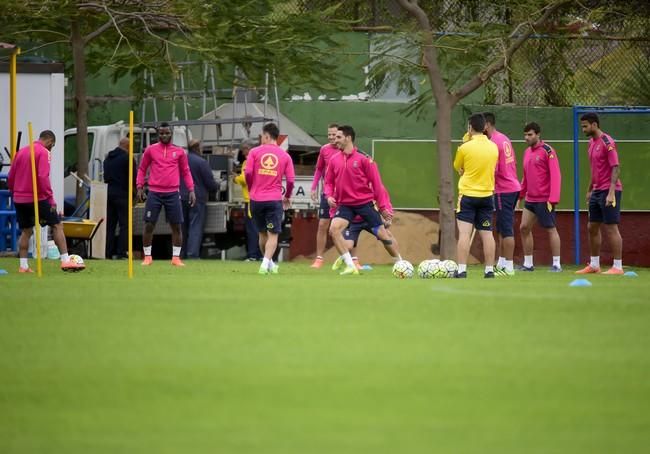 Entrenamiento de la UD Las Palmas