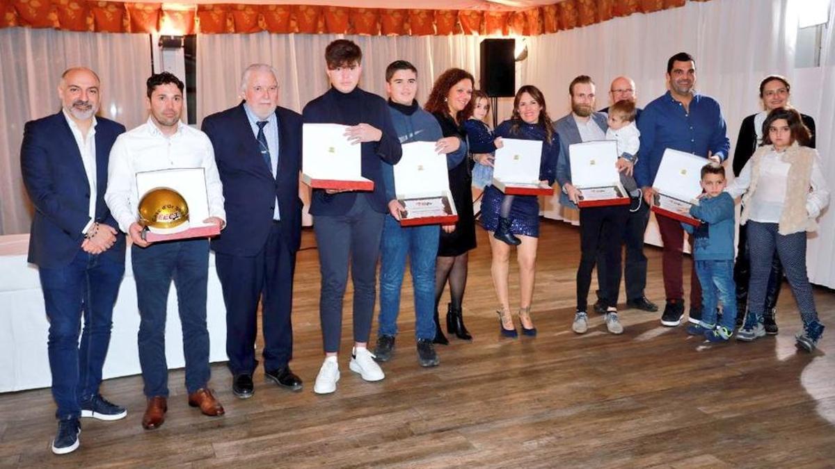 Premiados en la 'Nit del Trot' de la Federación Balear de Trote