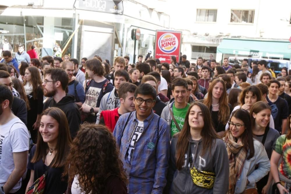 Manifestación en Murcia contra la Lomce