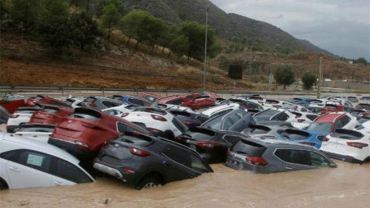 La gota fría deja seis muertos, 3.500 evacuados y estragos en el sureste