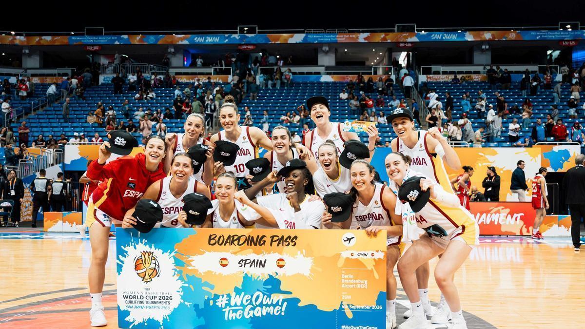Fam, Carrera, Buenavida y Araújo, logran el pase al Mundial con España