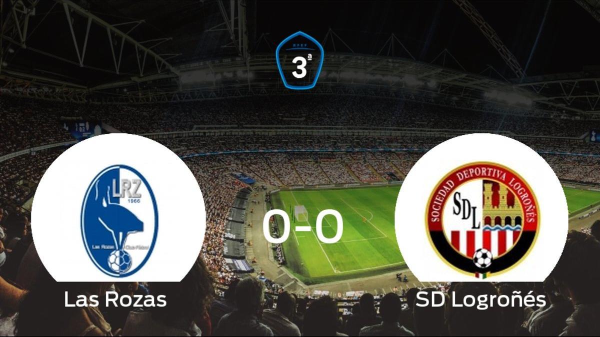 Las Rozas y el Logroñés empatan en la ida de la semifinal de los playoff (0-0)
