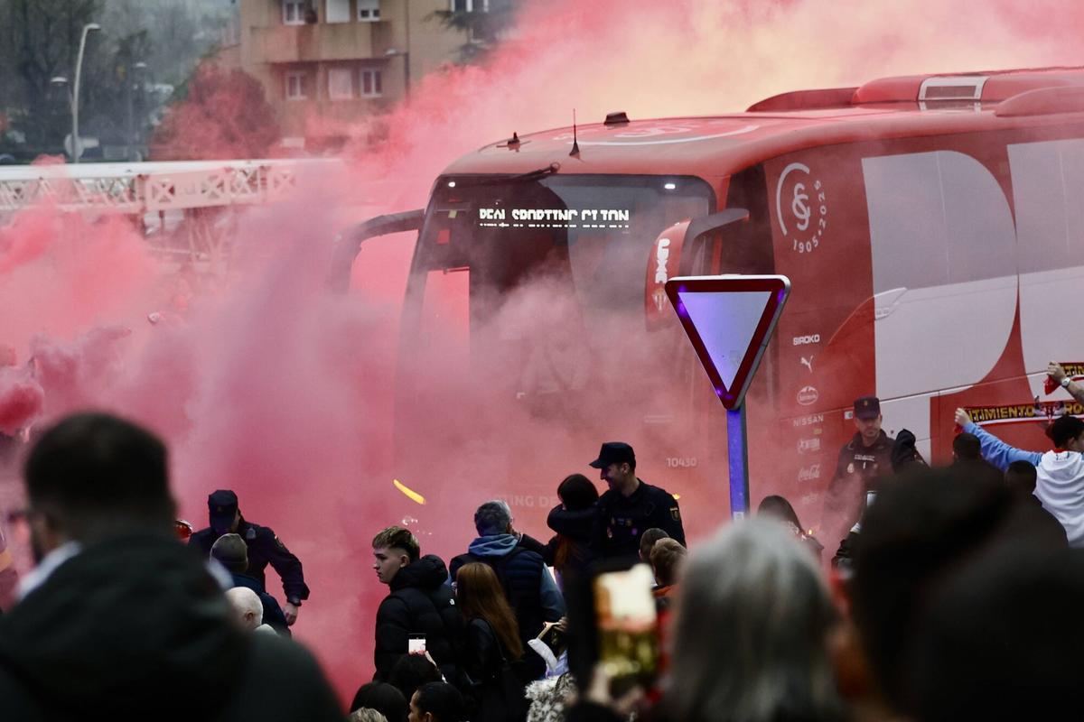 Partido entre el Sporting y el Castellón