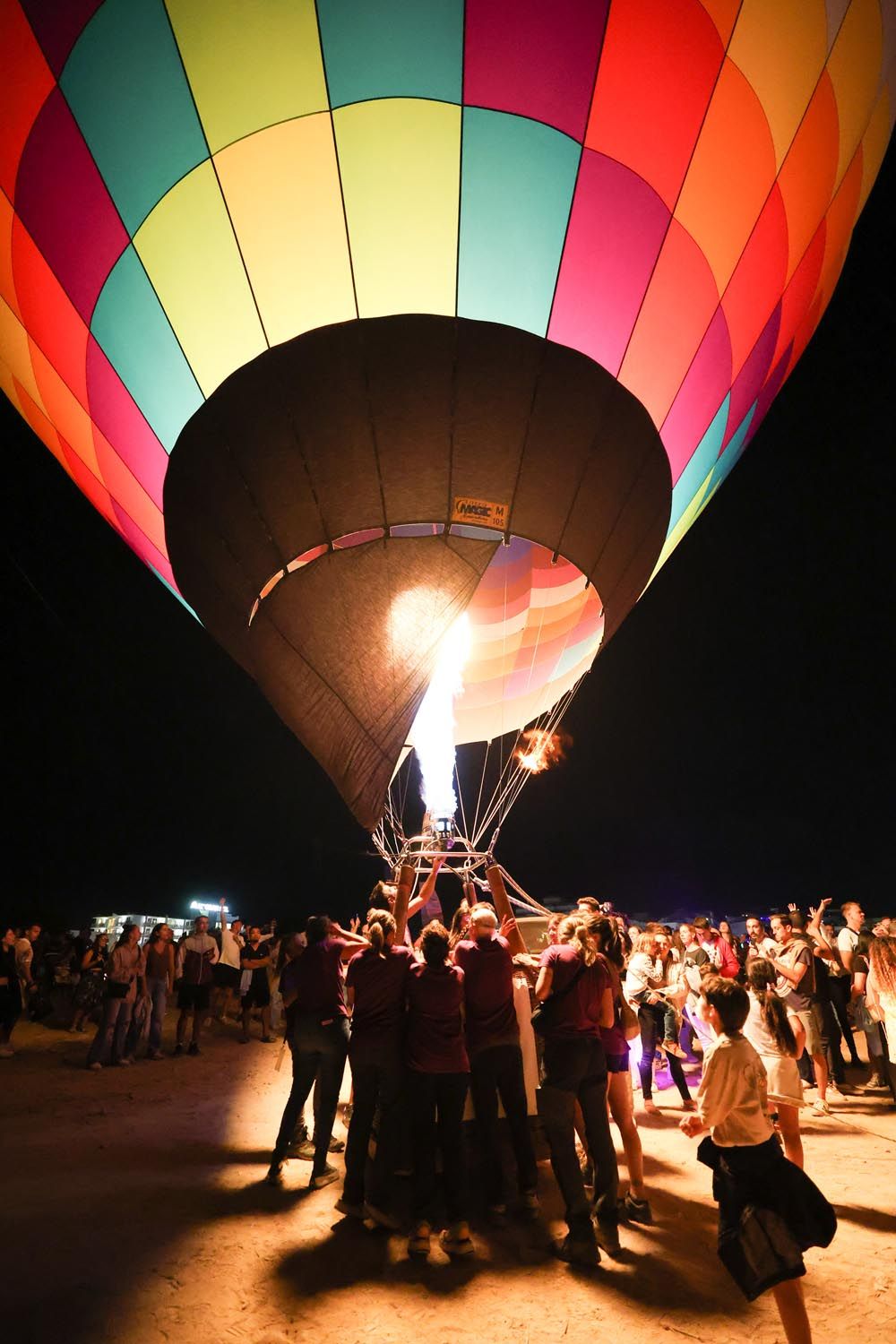 Todas las imágenes del festival de globos aerostáticos en Ibiza