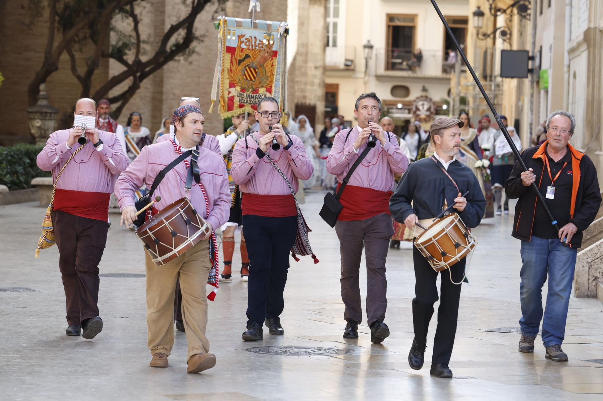 Fallas 2023 | Antología de músicos en la Ofrenda del día 17