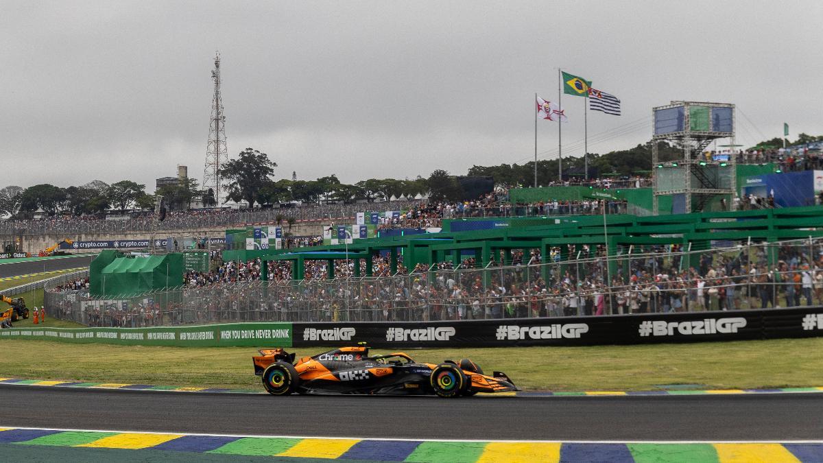 Lando Norris (McLaren), en Sao Paulo