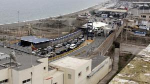 La frontera del Tarajal que separa Ceuta de Marruecos.