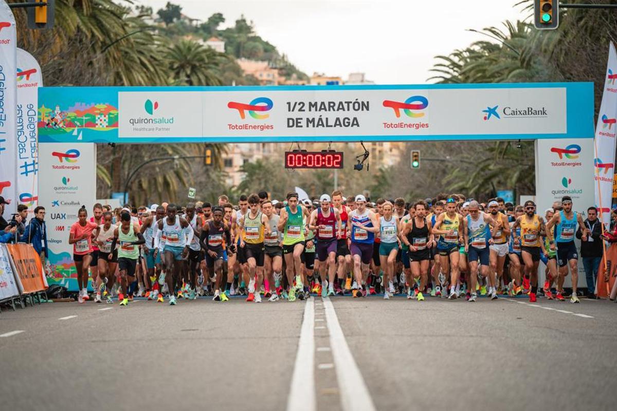 Quirónsalud, Proveedor Médico de Salud de la XXXV edición de la Total Energies Media Maratón Ciudad de Málaga