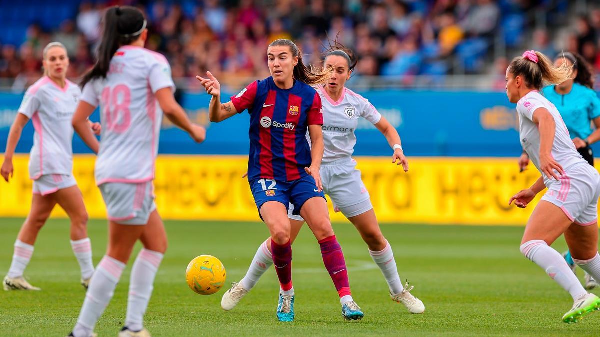 Patri Guijarro cumplió 300 partidos con el Barça