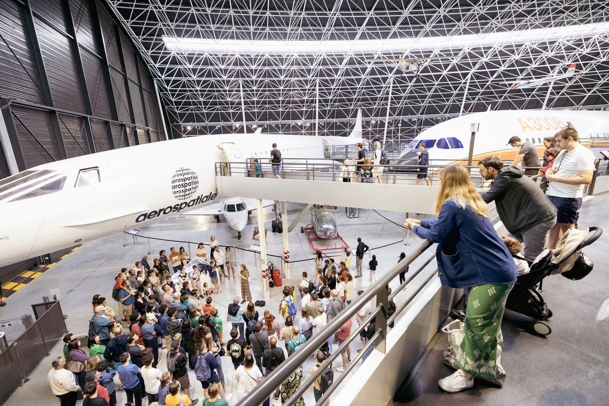 Los aviones que se pueden visitar en el Museo de la Aeroscopia