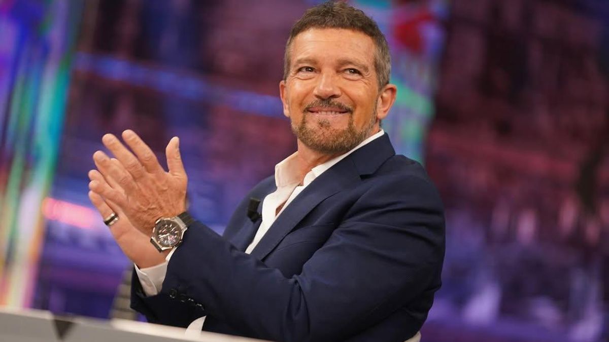 Antonio Banderas en 'El Hormiguero'.