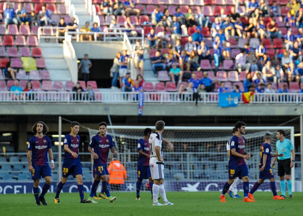 Partido Barcelona B Real Oviedo