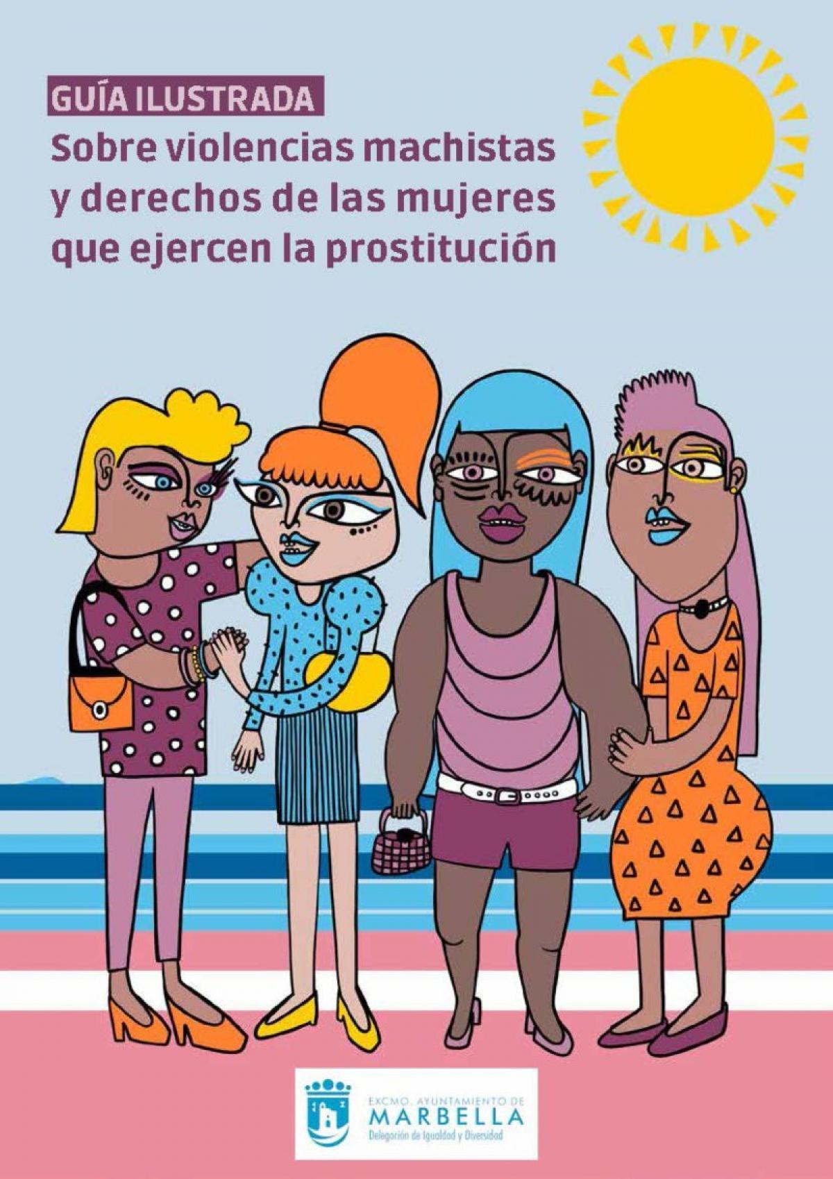 Portada de la guía sobre prostitución editada por el Ayuntamiento de Marbella
