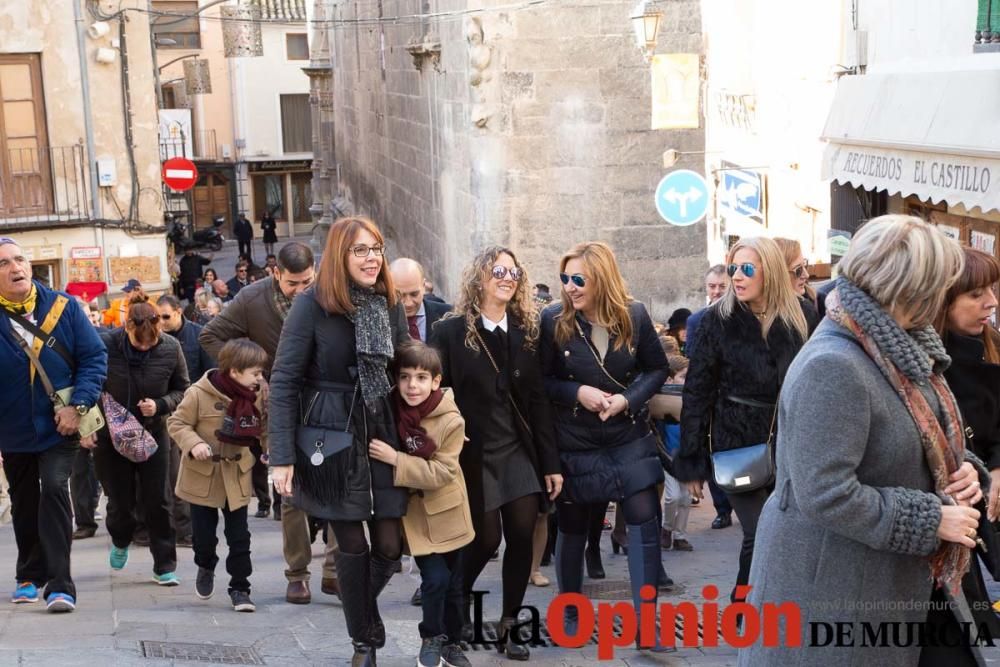 Primeros grupos Festeros, peregrinan a la Basílica