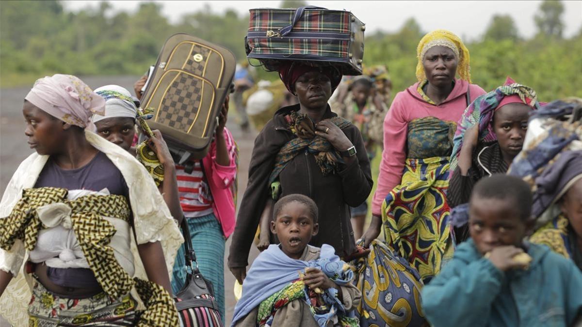 desplazados en la republica democratica del congo