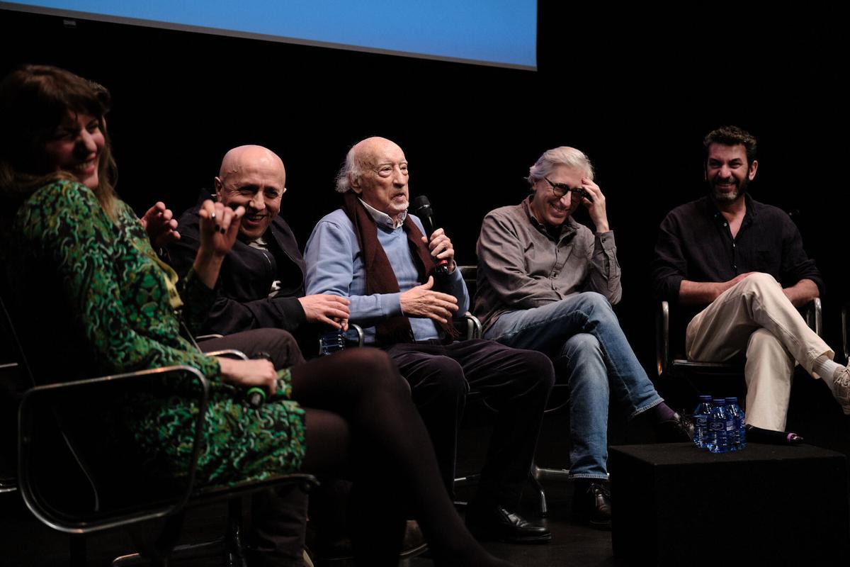 Presentación de la película 'Mañana seré feliz' con Manuel Vicent de Luis Alegre y David Trueb