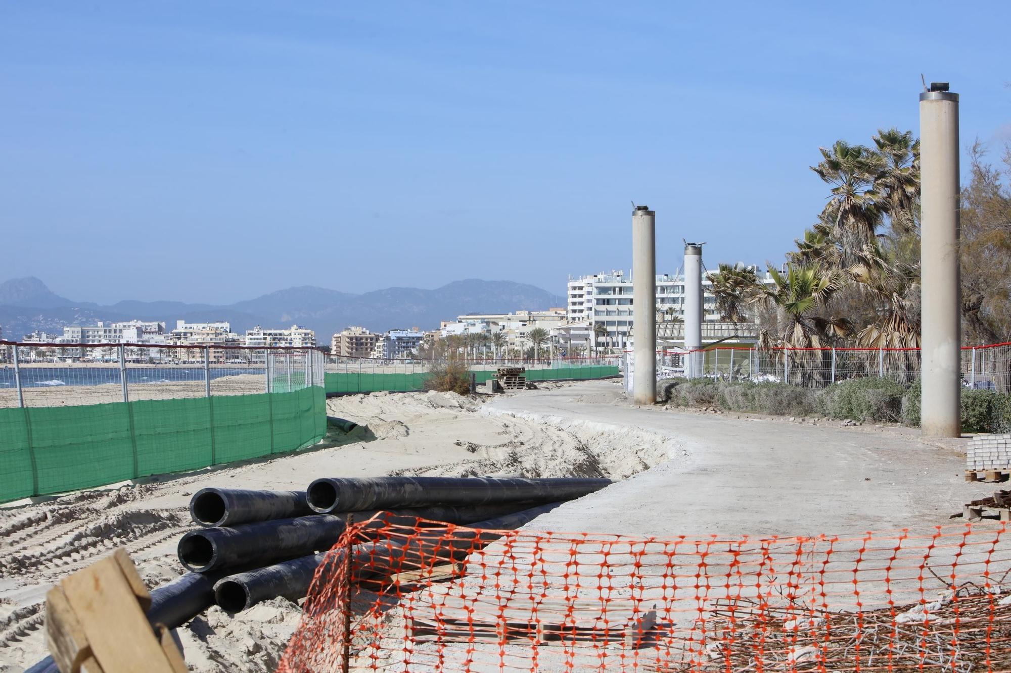 Mallorca erwacht aus dem Winterschlaf: So sieht es derzeit an der Playa de Palma aus