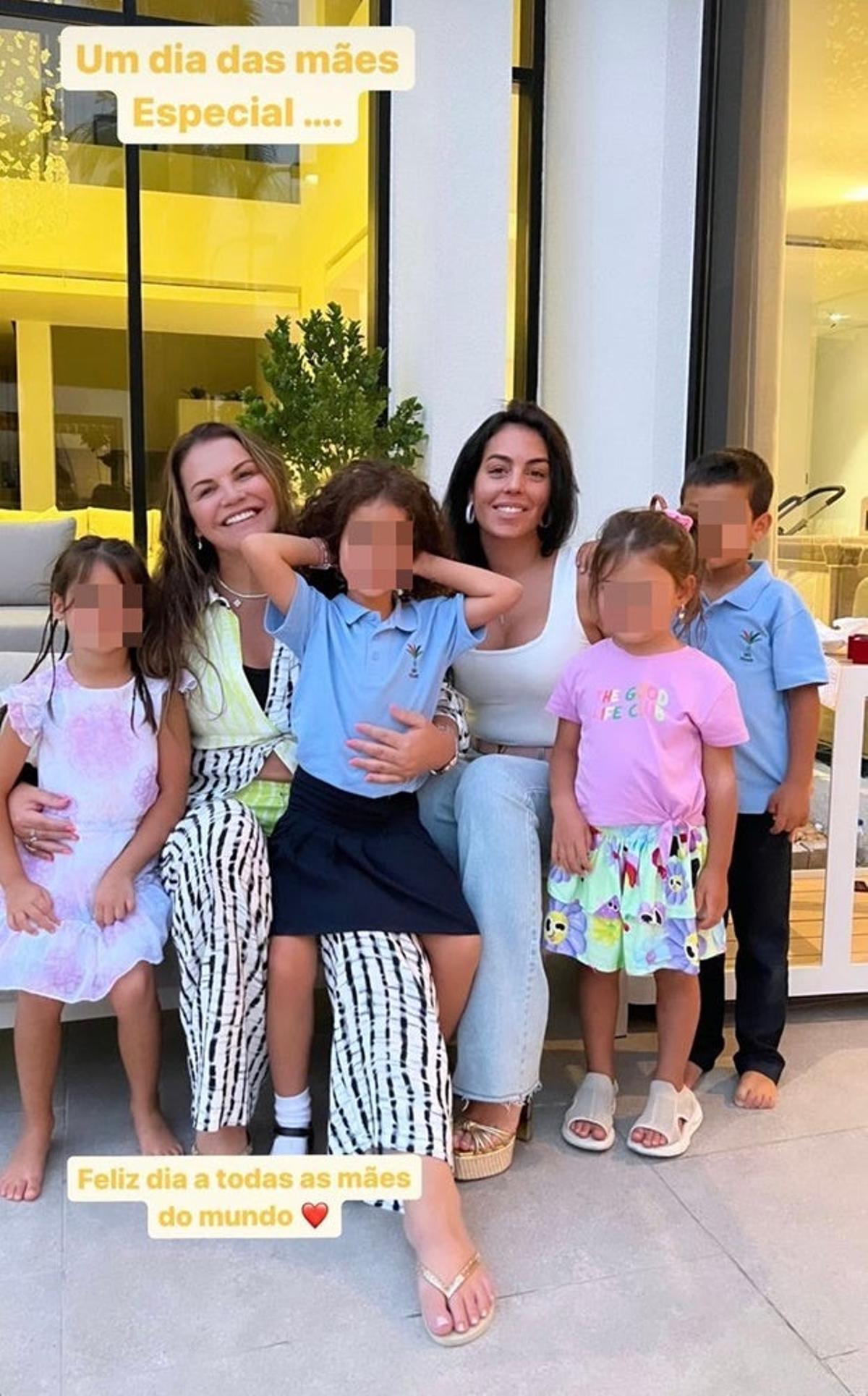 Georgina Rodríguez junto a su cuñada, Katia Aveiro