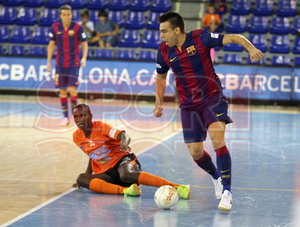 Las mejores imágenes del Barça-Burela Las mejores imágenes del Barça-Burela