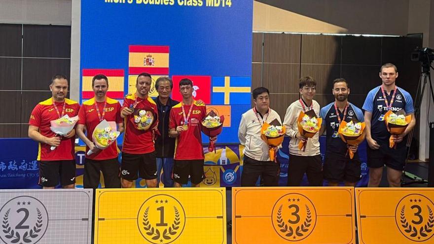 El jugador de Ibiza Álex Díaz logra un oro en el ITTF Taichung Para Open 2023