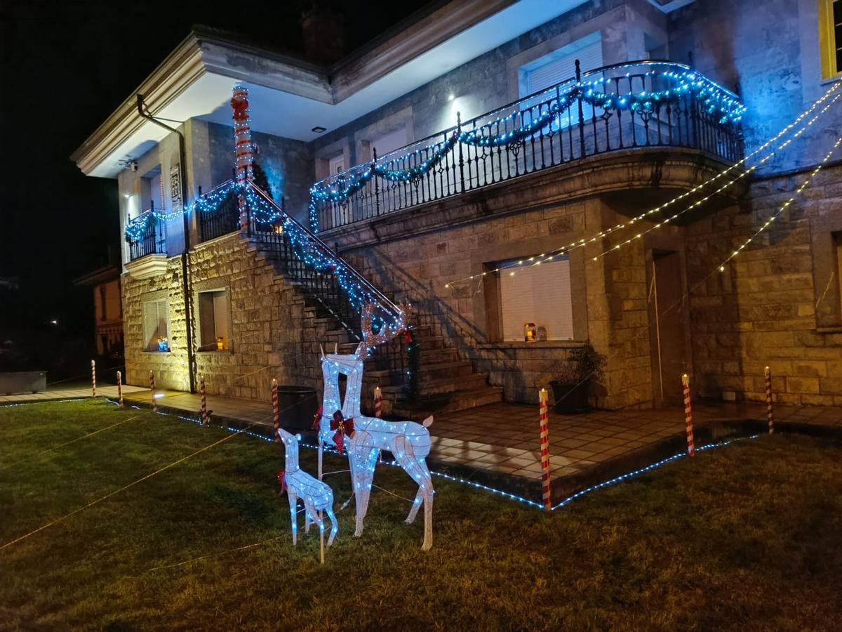 Ables se viste de Navidad: así se ha decorado el pueblo de Llanera