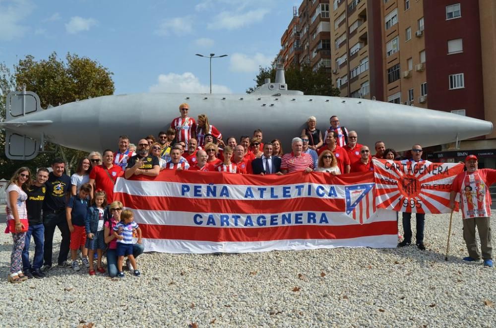 Encuentro de peñas del Atlético de Madrid