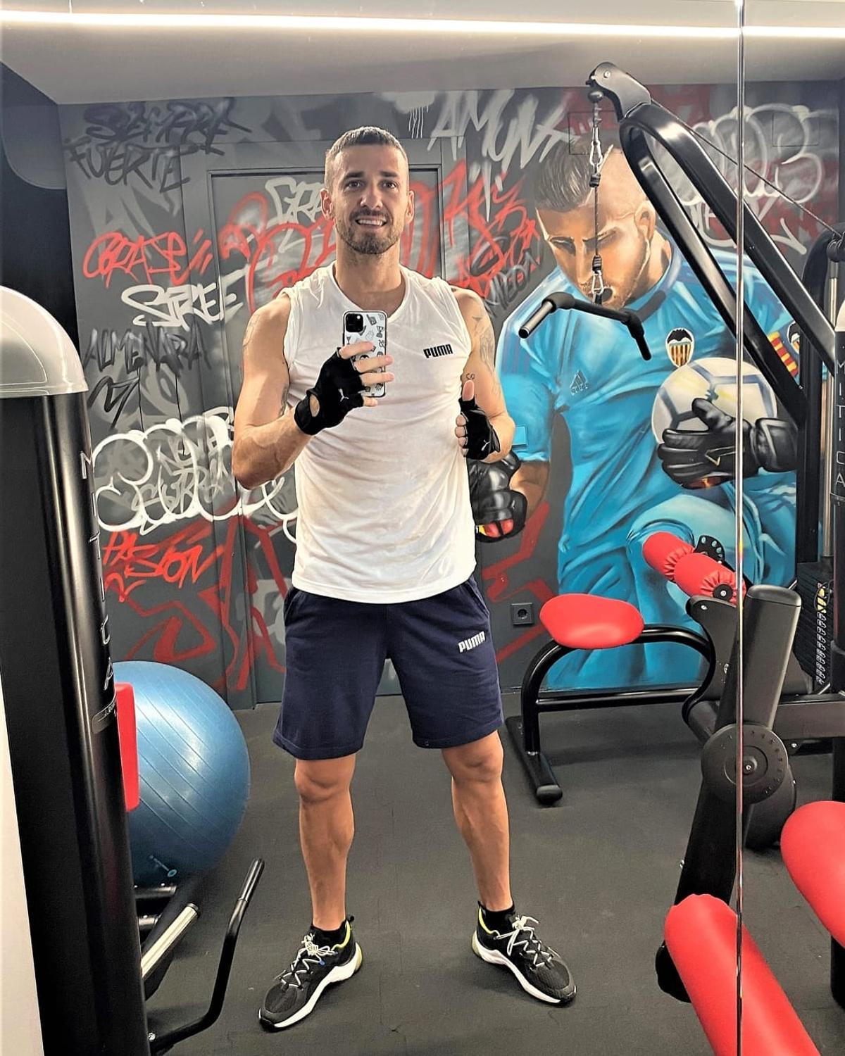 Jaume, en el gimnasio y listo para la pretemporada