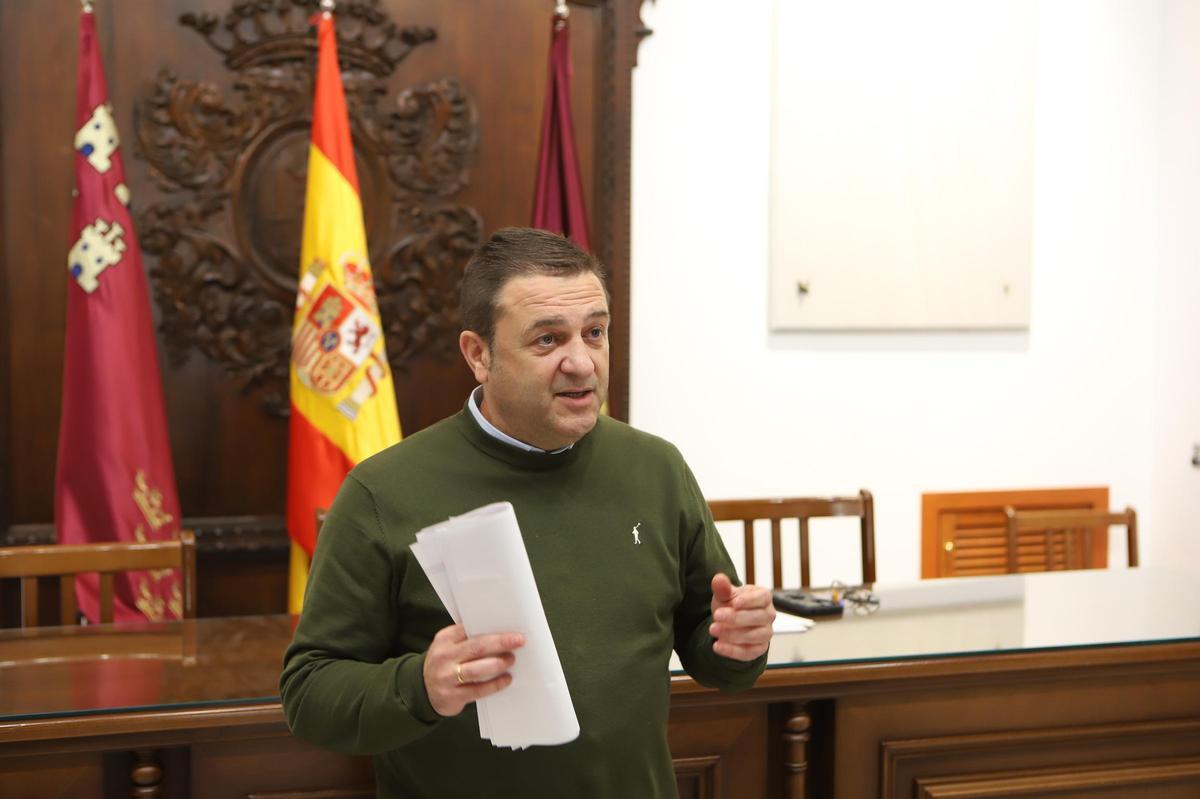 Juan Carlos Segura, edil del PSOE en Lorca.