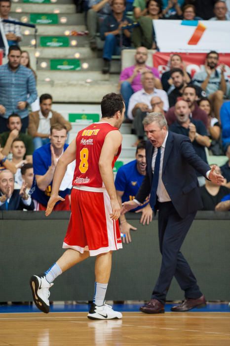 El equipo cajista no aprovecha la ausencia de la estrella del UCAM, Facundo Campazzo, y se coloca con balance negativo en la Eurocup (1-2)