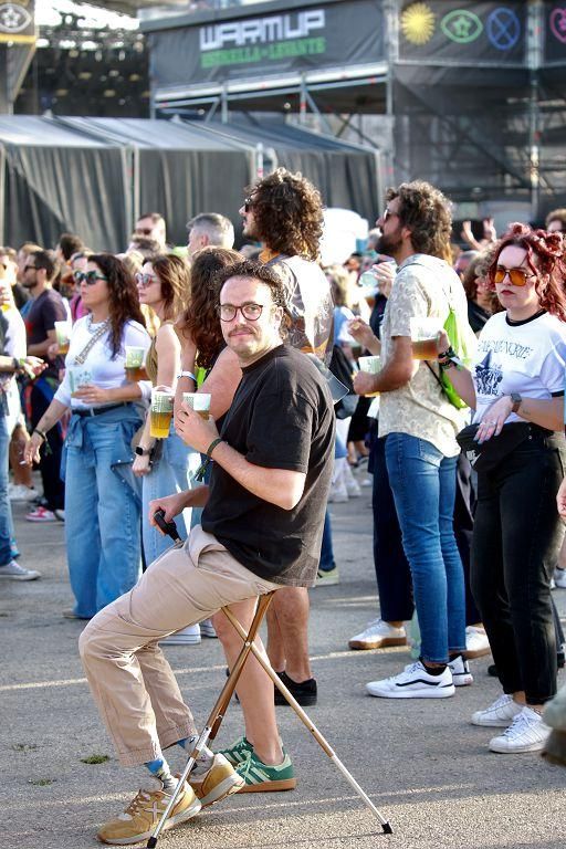 Actuación de Mando Diao y ambiente en el Warm Up (II)