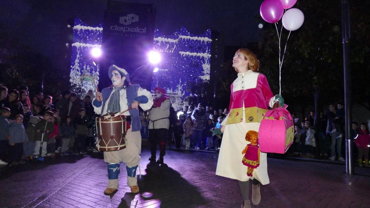 La Nadalina, personatge icònic del Nadal a la ciutat.