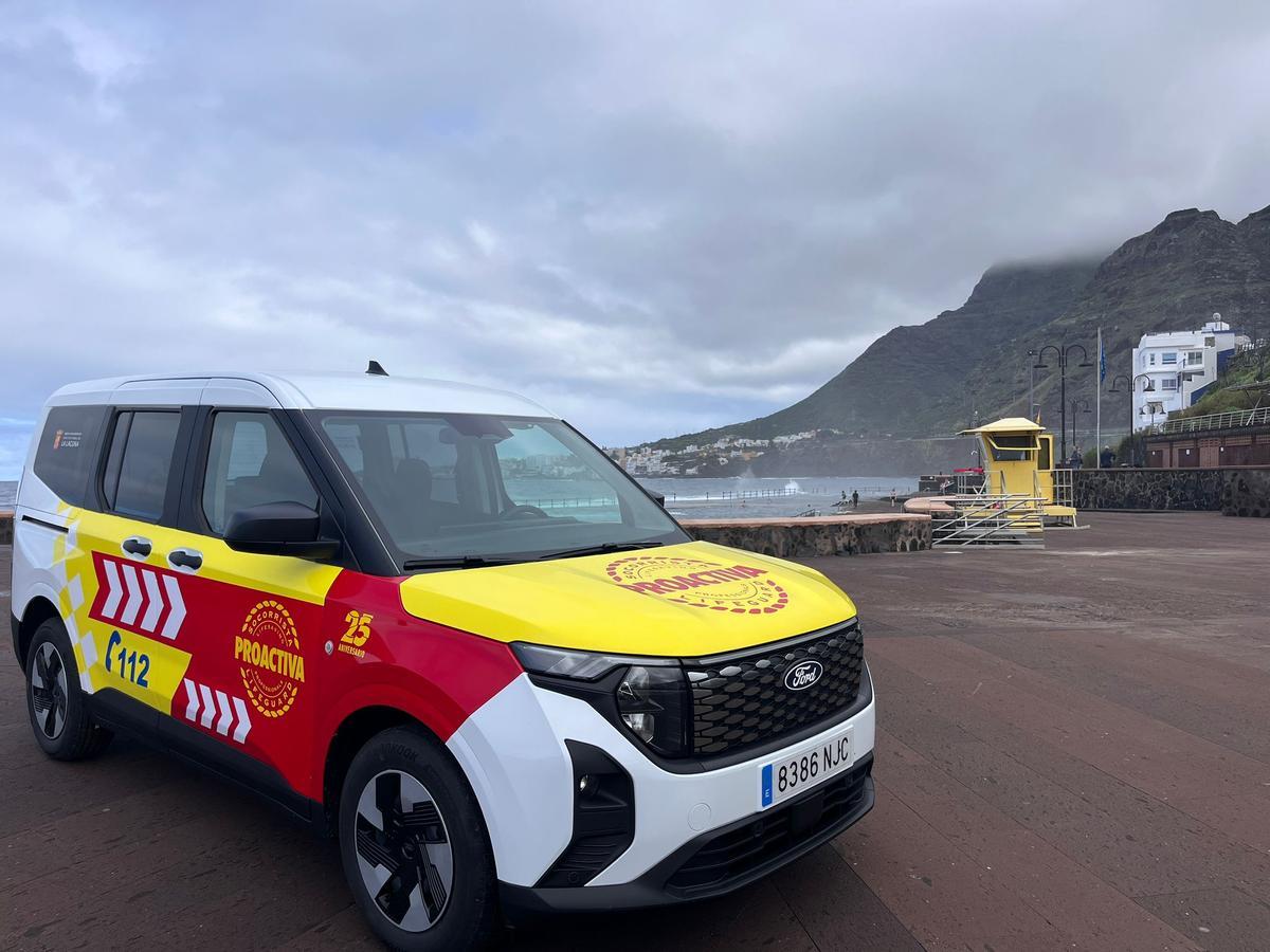 El nuevo vehículo de salvamento en playas y piscinas.