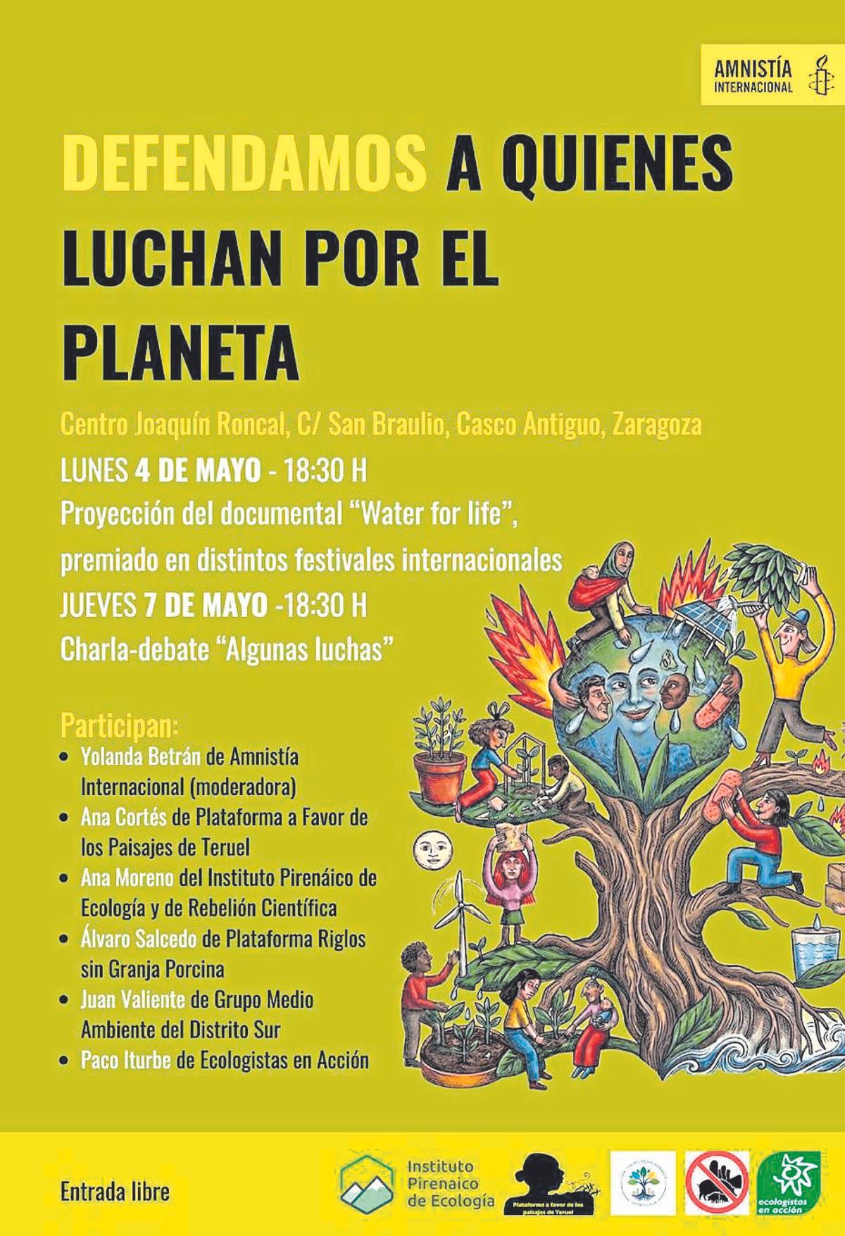 Cartel de la campaña.