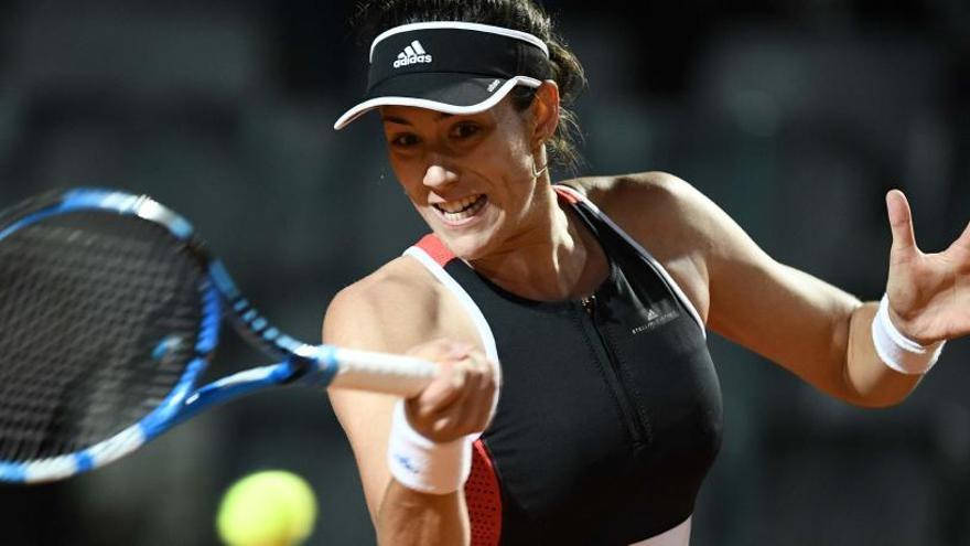 Muguruza se despide de Roma tras perder ante Gavrilova