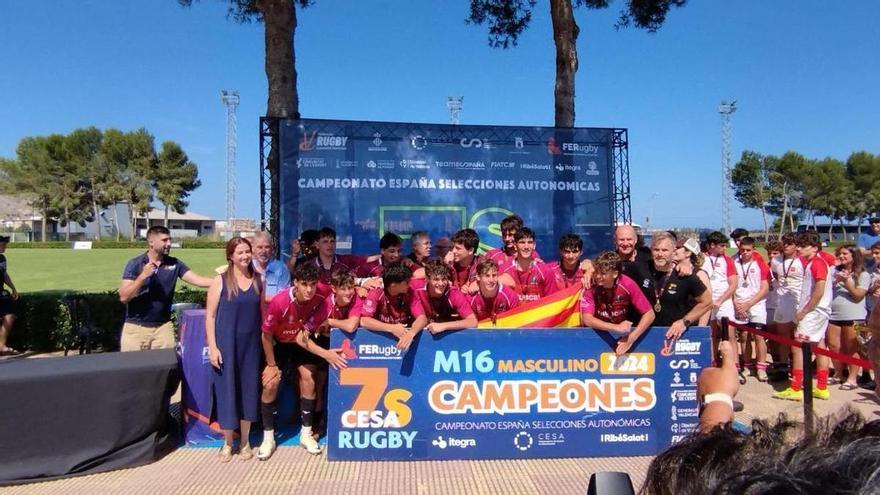 Doce selecciones disputan en Cullera el Campeonato de España de Rugby 7s en categoría M16